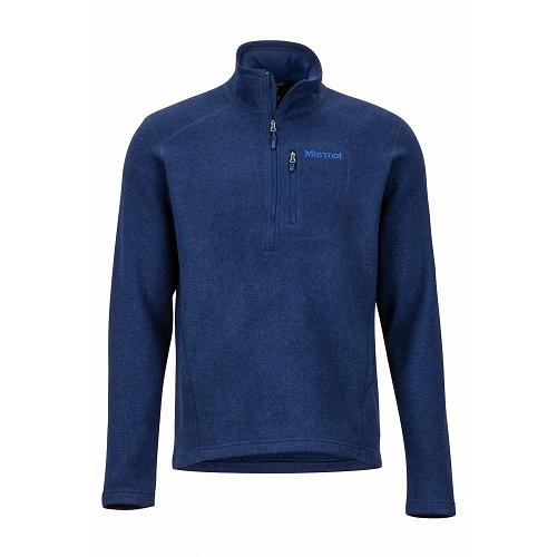 Marmot Drop Line Fleece For Mens Navy JVQ052948